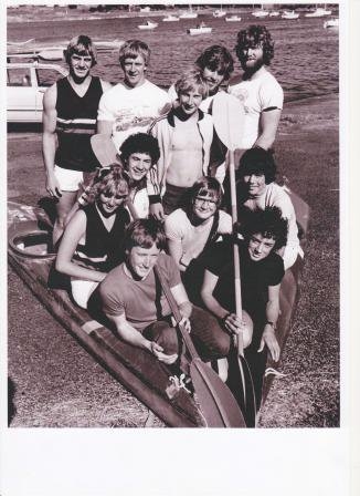Tasmanian kayak team 1981